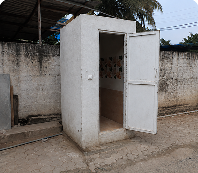 RCC Precast Portable Toilet Pod